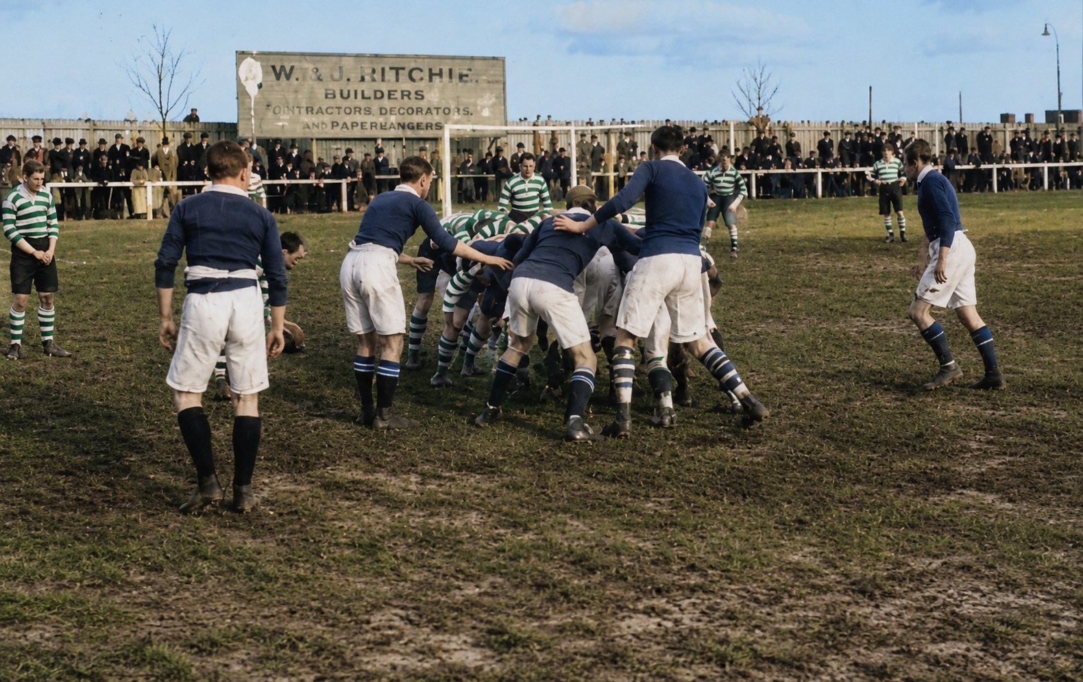 Die alte Hohe Warte, Heimstätte des Wiener Sportclub und Austragungsort zahlreicher Meisterschaftsspiele