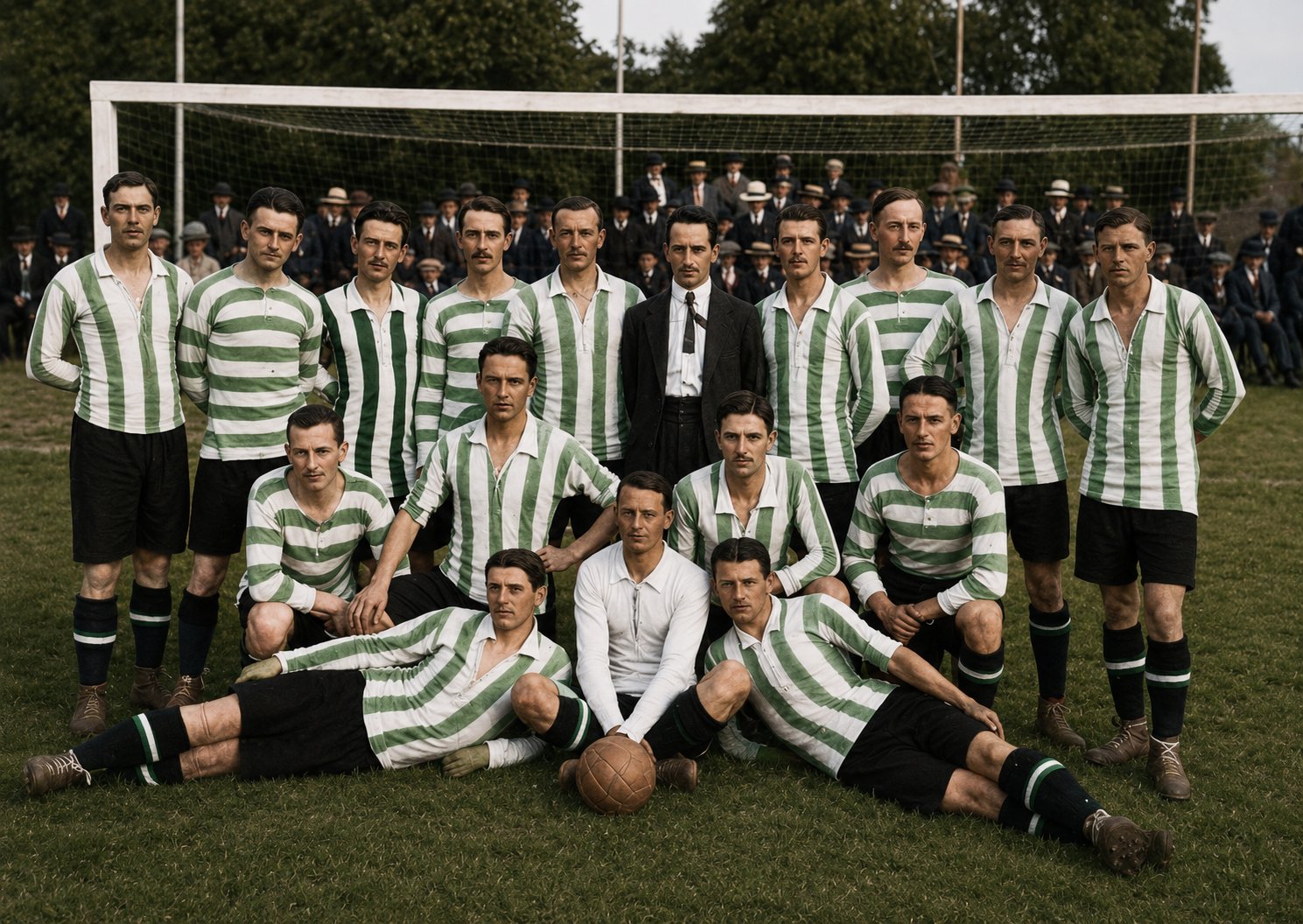 Die Meistermannschaft des SK Rapid Wien, 1912