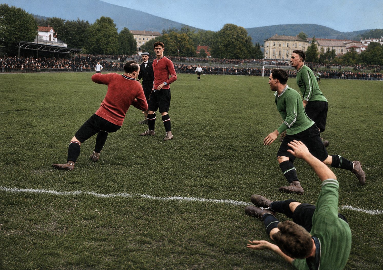 Der WAF-Platz im Sommer 1913
